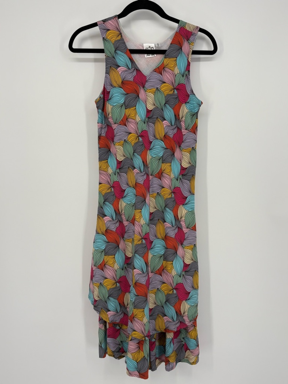 PARSLEY & SAGE Dress Colorful Patterned Sleeveless Boho Beach Women’s Small